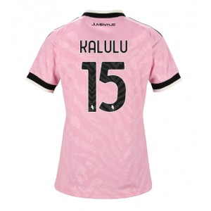 Juventus Pierre Kalulu #15 Jalkapallovaatteet Naisten Vieraspaita 2026-27 Lyhythihainen